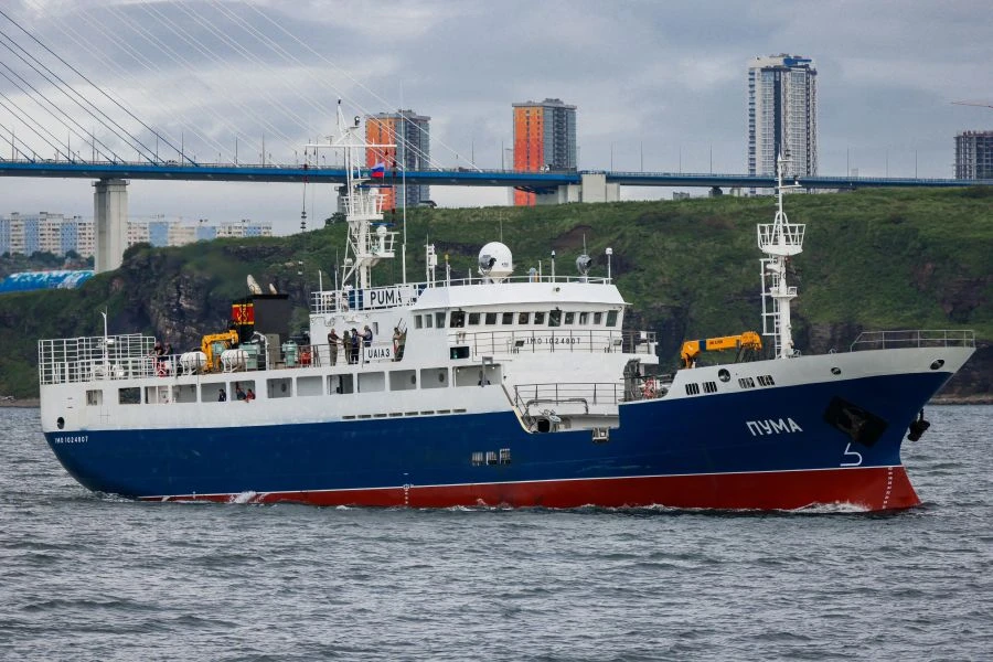 Fishing vessel of project 03141, construction number 505
