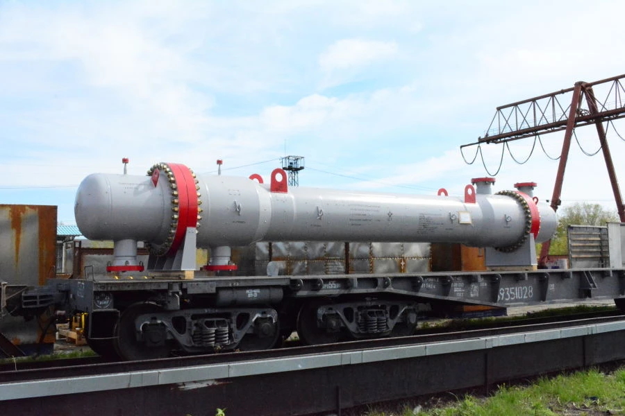 Heat exchanger unit "DEK-light condensate" T-304 black.BKT-8.0-1000-3(T-304)AG.00.00.00.000 TU 28.25.11.110-313-00217298-2022