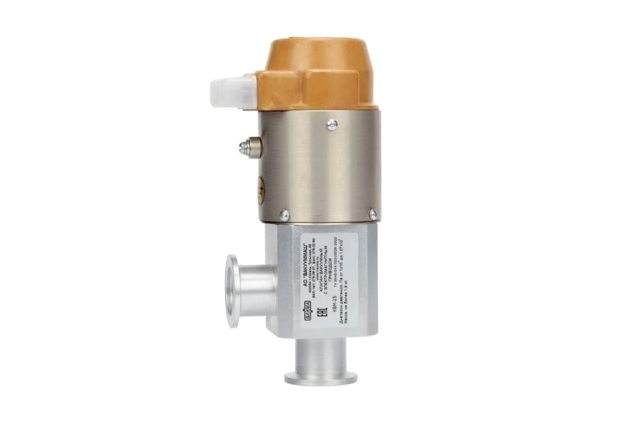 Vacuum valve with electromagnetic actuator KVM-25