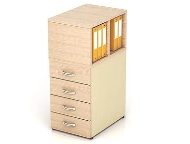 Side table with extension K14 of "Modern" series