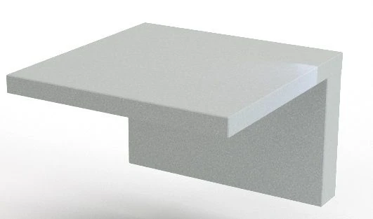 Table for doctor and assistant's cabinet, 102-004 A, 600x600x850