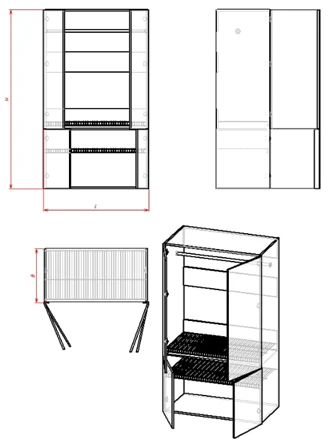 Drying cabinet (CO.1 series)