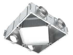 Plate heat exchanger for circular ducts Kanal-PKT-K
