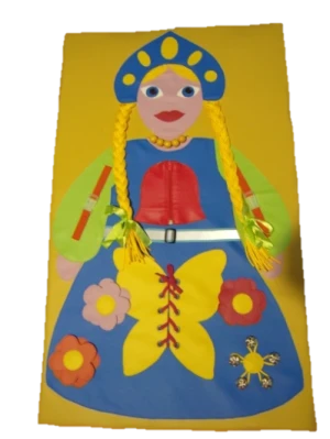 Didactic panel "Manyasha"