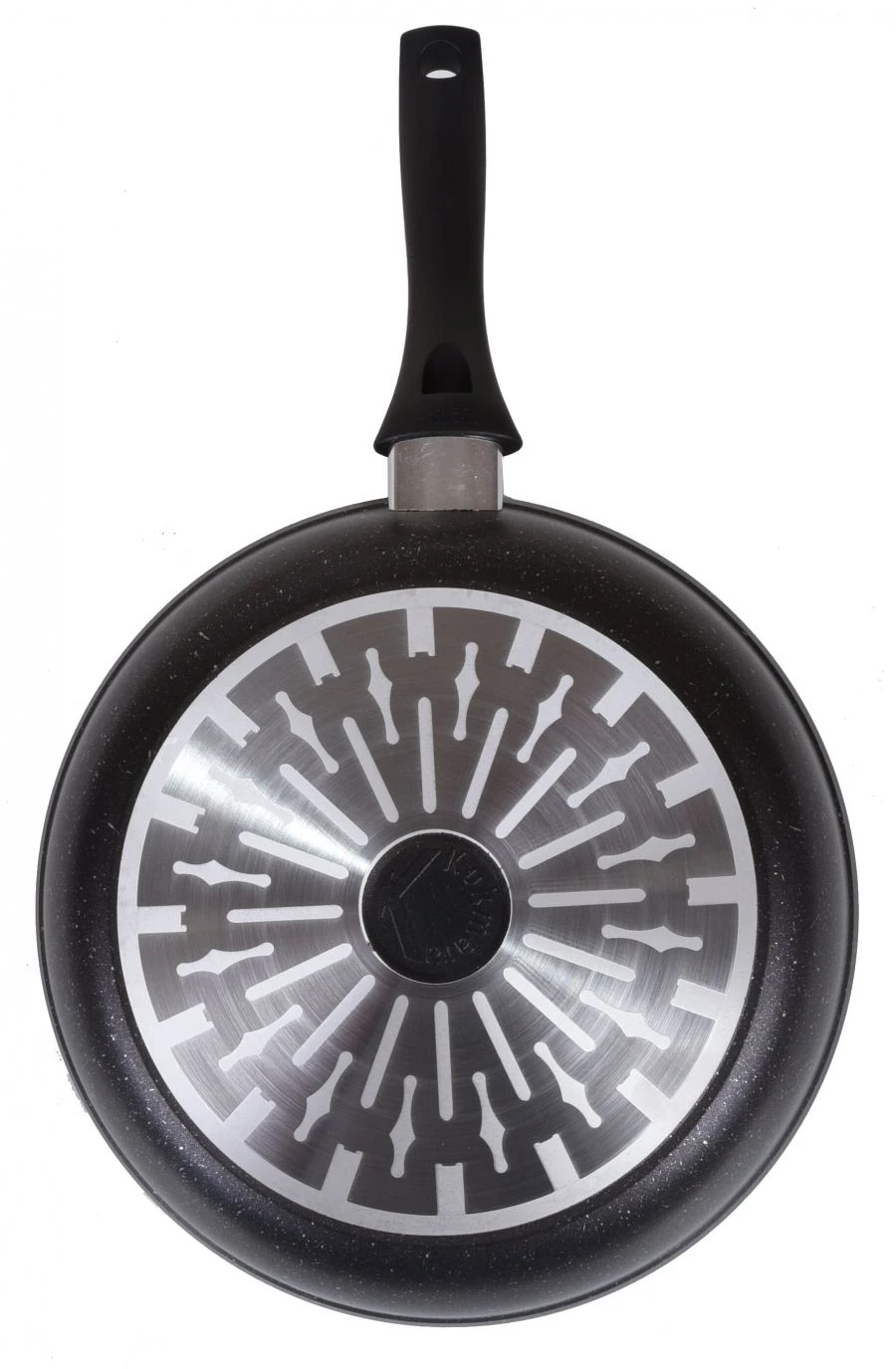 Cast aluminium frying pan 240mm (non-stick) TM Kukmara, with Bakelite handle, without lid, line "Marble I