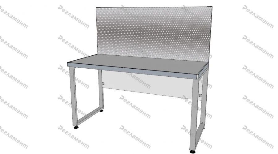 Process table B2 400-2500x400-1200x650-950mm(WxHxH)