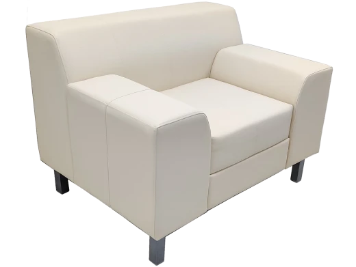 Upholstered armchair. Model: Sela.