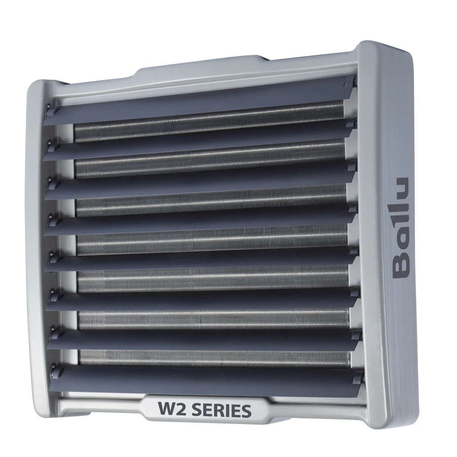 Stationary electric fan heater with water heat exchanger, "BALLU" trade mark, model BHP-W2-130-XL