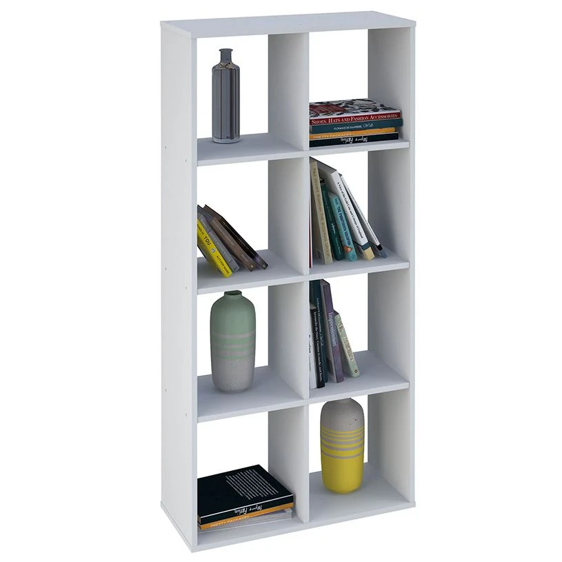 Polini Home Smart Cube 8-piece shelving unit, white, article 0001693.76