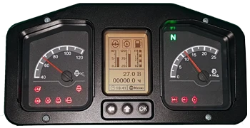 Instrument panel (PP-TK25) ATVL.426471.017-01