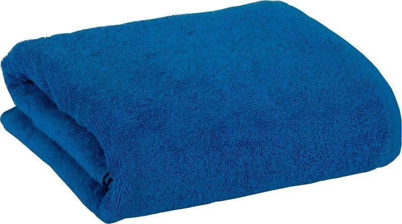 Blue terry procedural towel 150x80cm