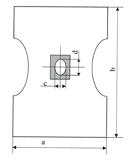 Medical sheets and tissues, disposable, non-sterile (sheet for limitation of the operating field with 2 oval cutouts
