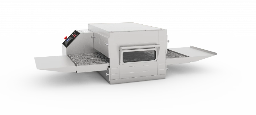 Electric conveyor pizza oven PEK-400 with door (2, 3 tier)