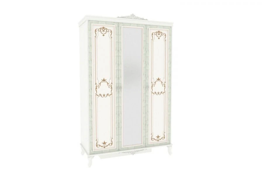 Luiza LD.665120.000 Fasade of the cabinet door blind right (Alabaster )