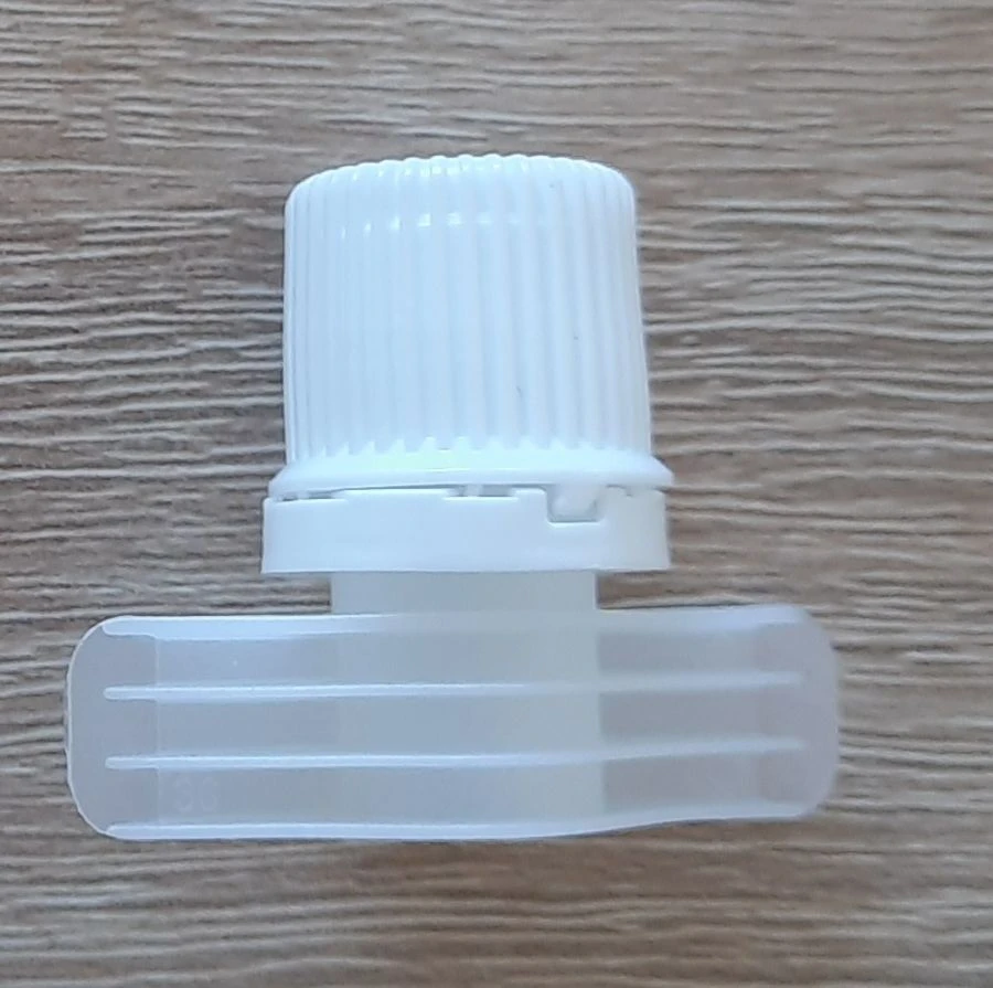Polymer screw caps according to TU 22.22.19-023-54287340-2023: cap dispenser for doy-pak type packaging