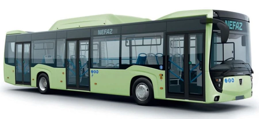 NEFAZ 5299-0000040-57 bus with gas engine WEICHAI WP7NG260E51 with CNG