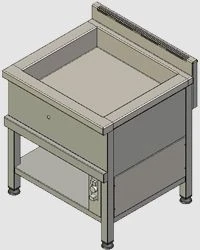 Gas fryer BPF 01 "Lavai".