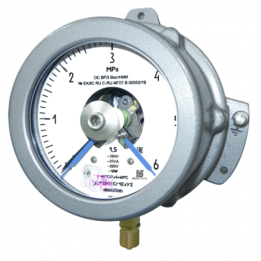 Vacuum gauges signalling DV2005Cr1Ex with explosion protection marking 1Ex d IIB T4 Gb