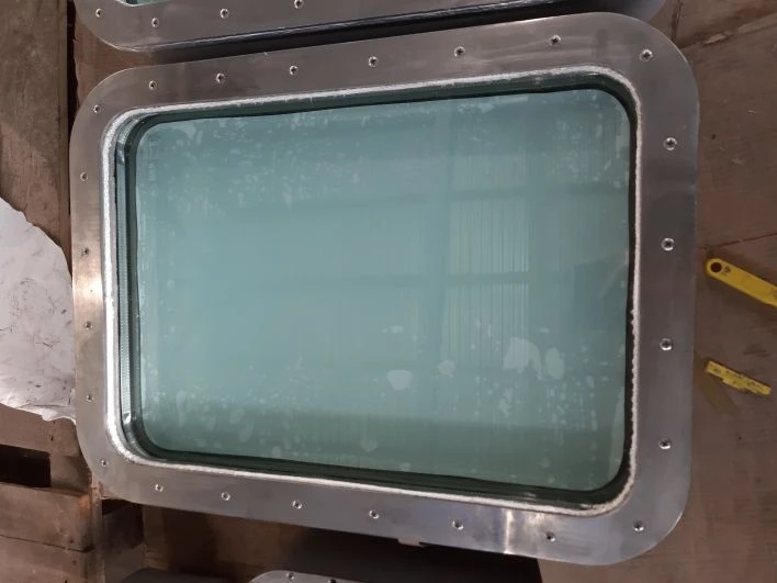 Rectangular shipboard portholes