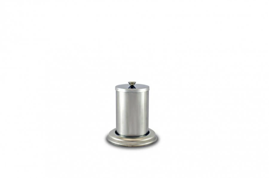 Metal beaker with lid for chemical sterilisation of medical devices made of corrosion-resistant and other materials StS-"M