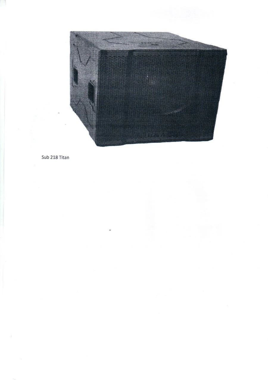 B&A Sub 218 Titan subwoofer