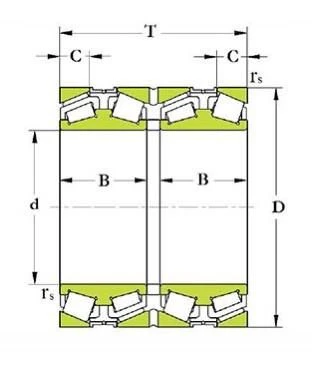 Four row tapered roller bearing 77796HLM