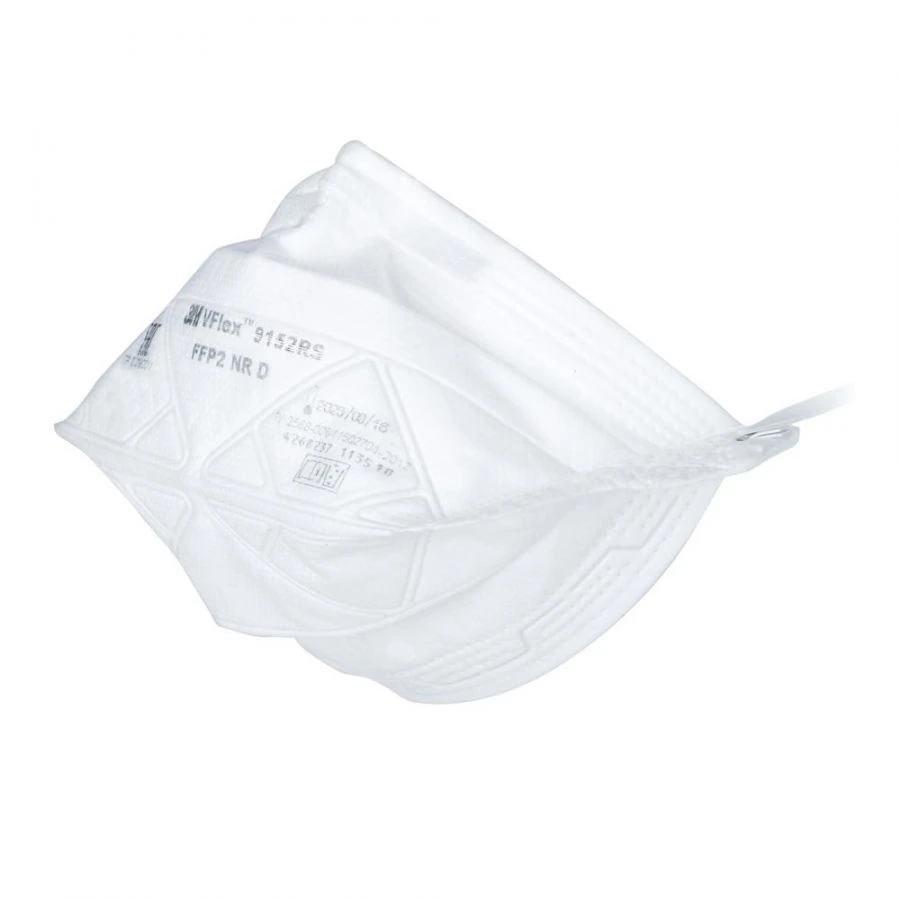 Filtering half-mask for protection against aerosols of the "ZM" trade mark, VFIex series: model 9152RS protection class FFP2 NR