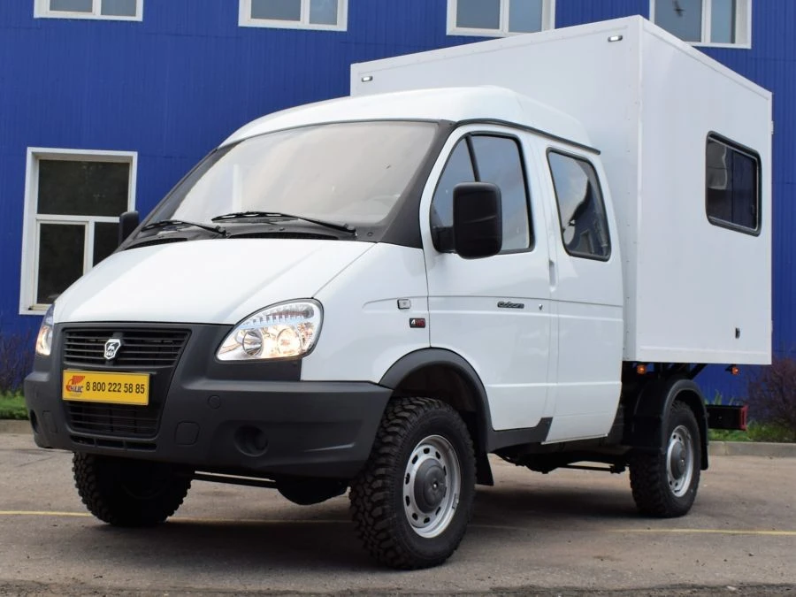 Trucks with GVW up to 3.5 tonnes, with petrol engine mod. 5796R1 5796R6 5796RB on chassis GAZ 2310 GAZ-23107 GAZ-231073