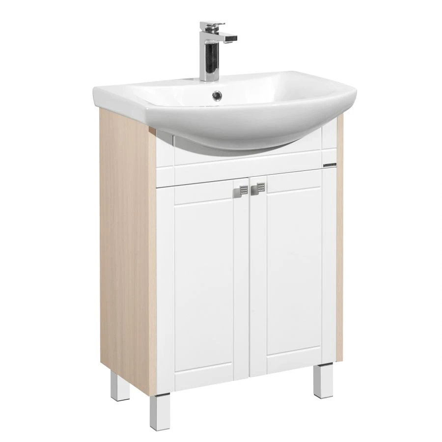 Washbasin cabinet Aquaton Alpina 65 milk oak 1A133401AL5301.A133.4.01A.L53.0