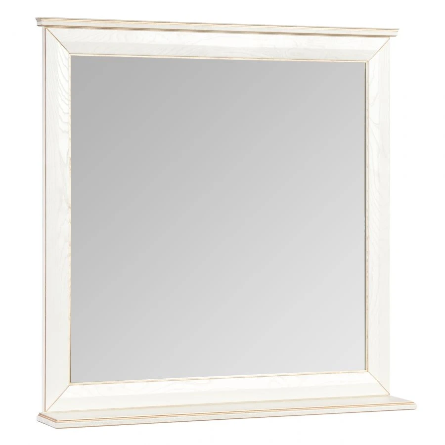 Mirror Aquaton Beatrice 85 ivory with patina 1A191802BEM601.A191.8.02B.EM6.0