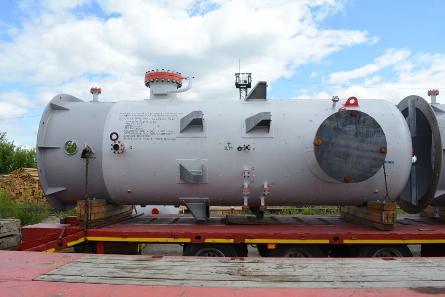 Gas filter-separator unit of high pressure compressor gas separator PN4,0MPa FS2.1 black.1824/54-02/18.2.DKS-3-301.4(FS 2.1).00.