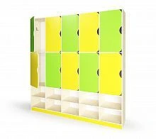 Double-deck cupboard 10 with shoe rack