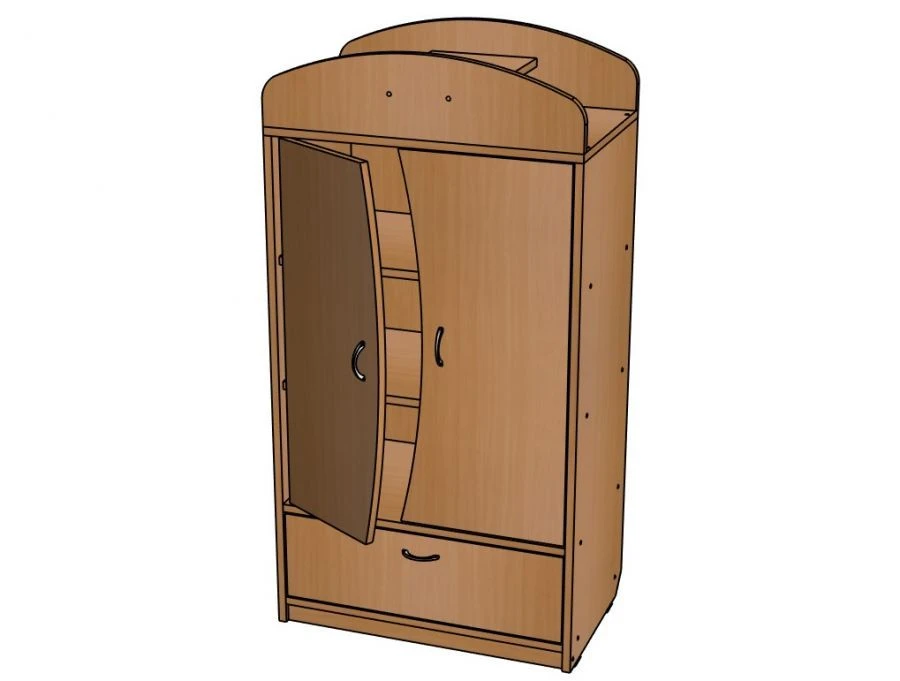 Linen cupboard from set ''Anyuta''/ShD74