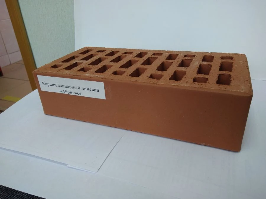 Single hollow face brick "Red"