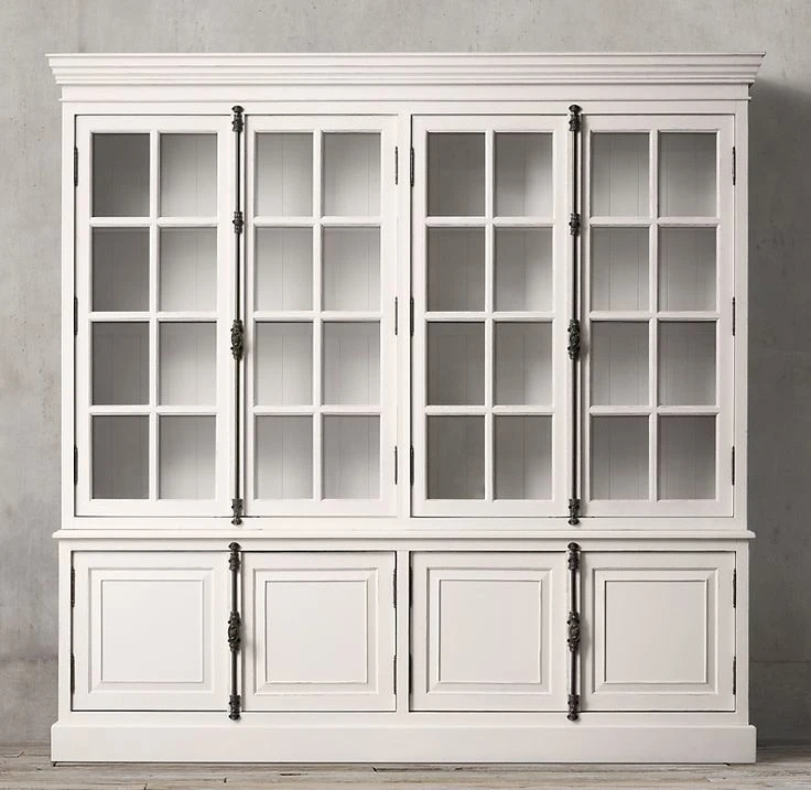 Wooden cupboards for dining room and living room