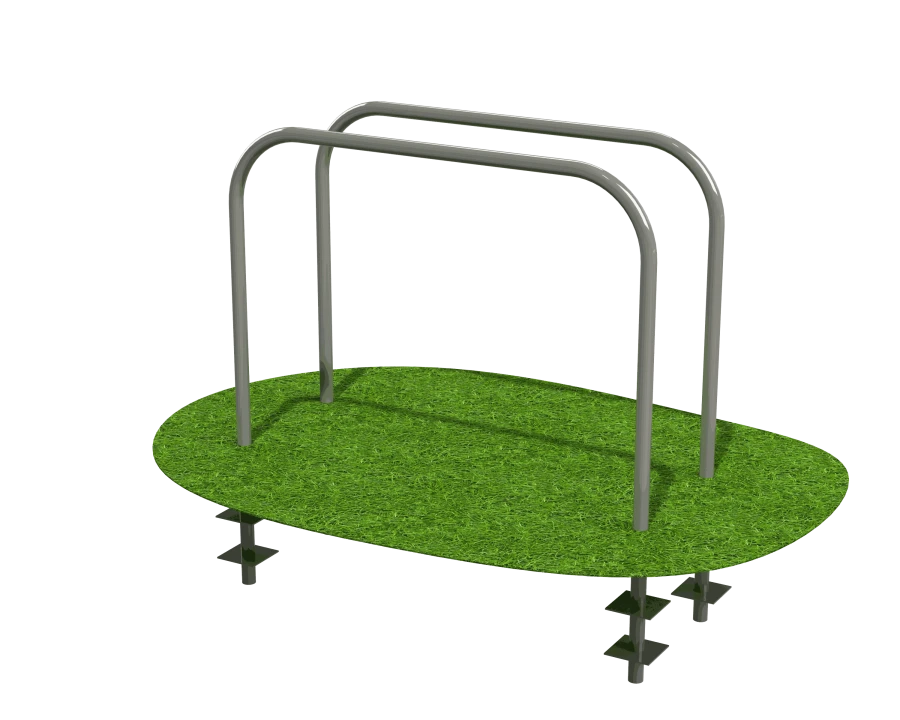 Stationary outdoor fitness equipment SV-067 Parallel bars, standard