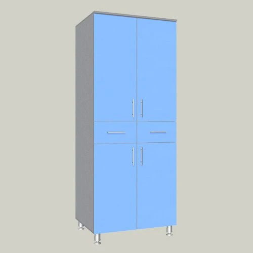 Four-door general-purpose cupboard with two drawers, model MSH-7