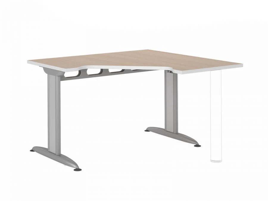 Workstation 140 METAL T DX, Art. 25572