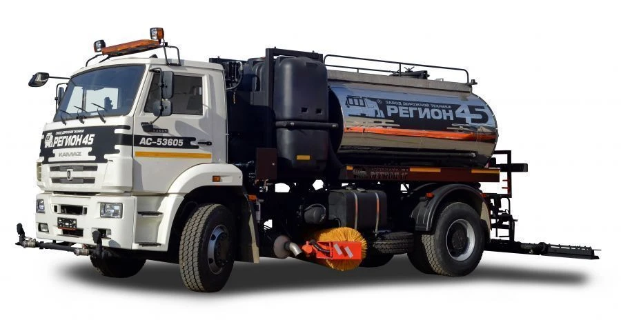 Combined autogoudronator ASK-43253 (type R45 KN321 mod. 503691 on the basis of KAMAZ 43253-G5 chassis)