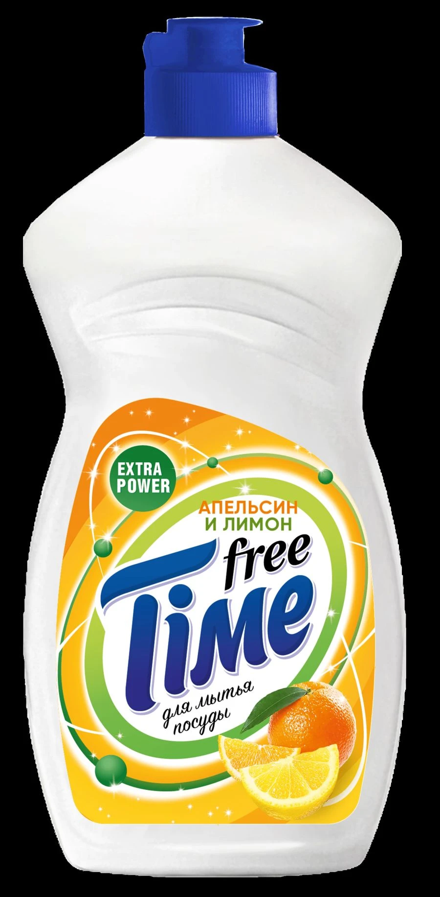 سائل غسيل الصحون FREE TIME - برائحة البرتقال والليمون