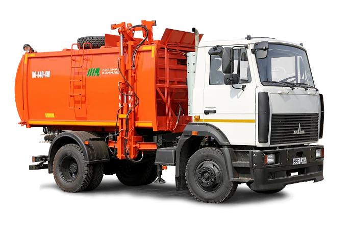 Garbage truck KO-440-4M, type KO-440-4M, basic chassis: MAZ-4381N2, MAZ-4381C0