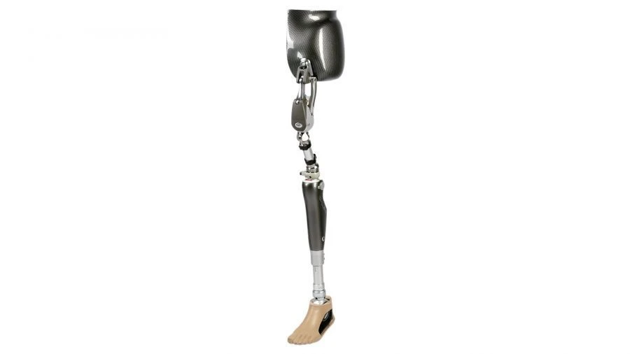 Modular microprocessor-controlled hip dislocation prosthesis
