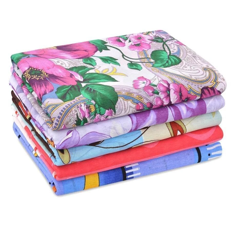 Adult bed linen: duvet cover of cotton and mixed fabrics of the linen group