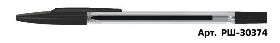 Ballpoint pen STAMM "333" black, 0,7mm