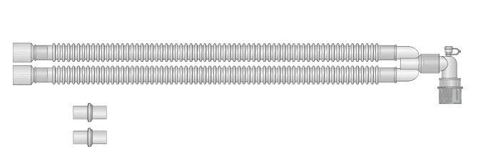 Respiratory devices for joint use with anaesthetic and resuscitation equipment, version: a