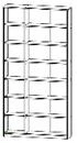 Wardrobe for linen, Art. Linen cupboard SHKD linen-01