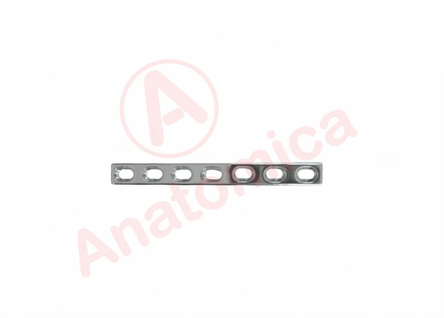 Small straight plate with limited contact