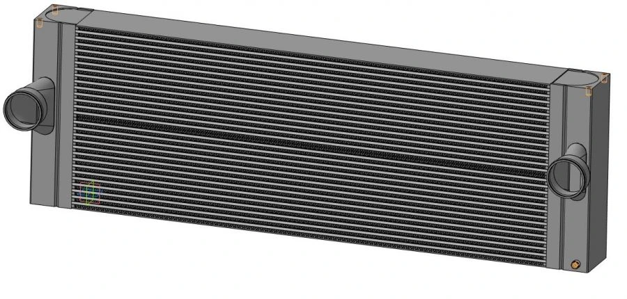 Charge air cooler BR-2650B. 1317. 200