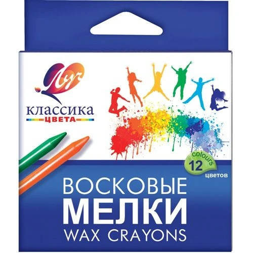 Wax crayons "Classic" 12 colours.