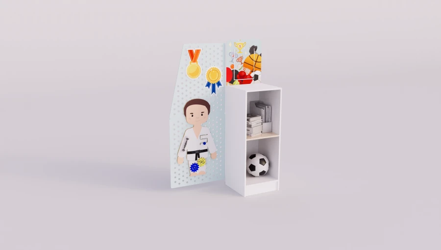 Didactic wall "Sport" DMDS-002